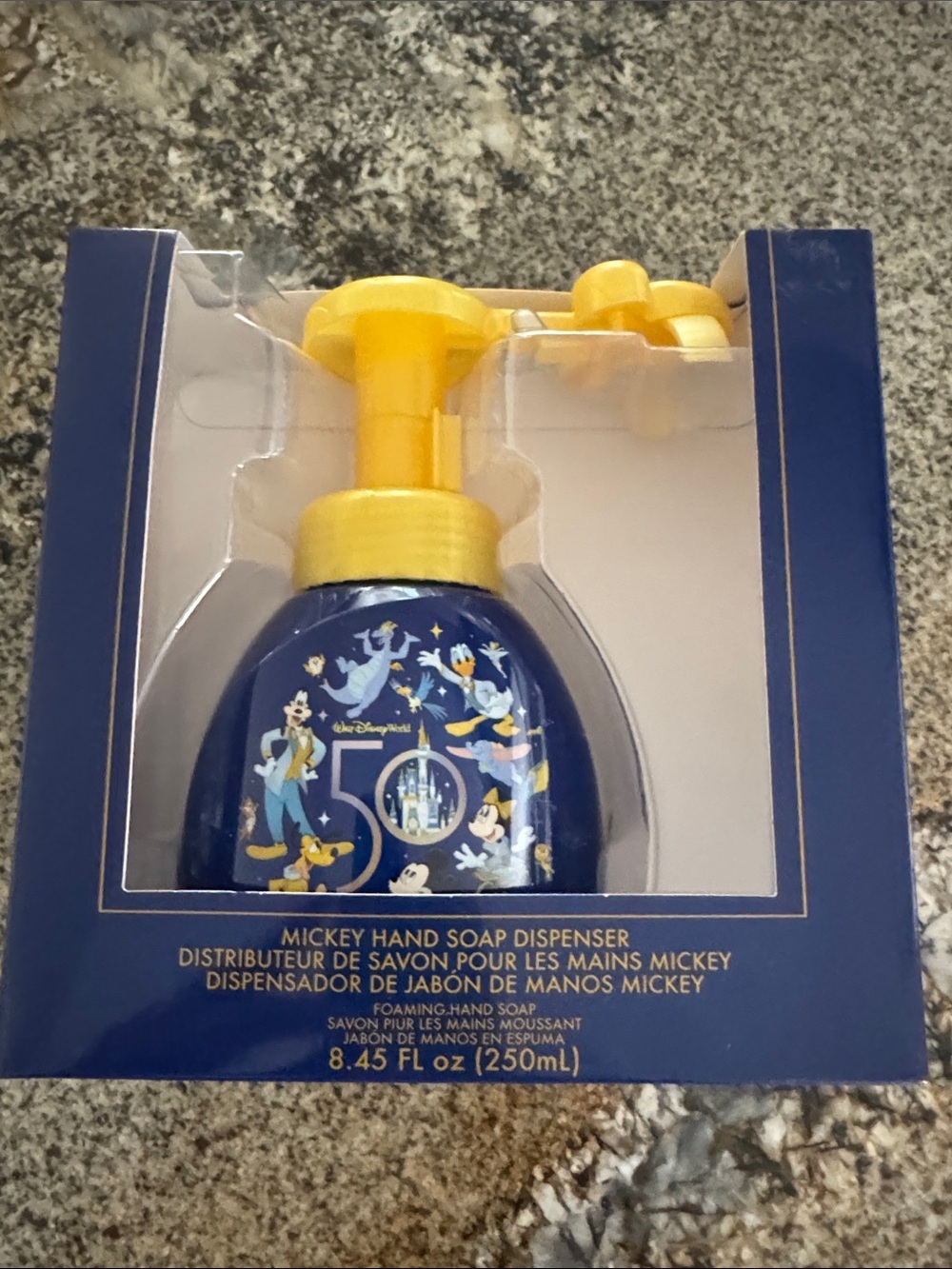 Walt Disney World 50th Anniversary Mickey Hand Soap Dispenser